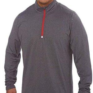 Kirkland Signature Mens Active Quarter Zip Pullover Jacket Size XX-Large